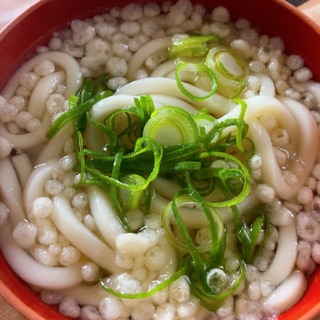 昆布出汁のぶっかけうどん